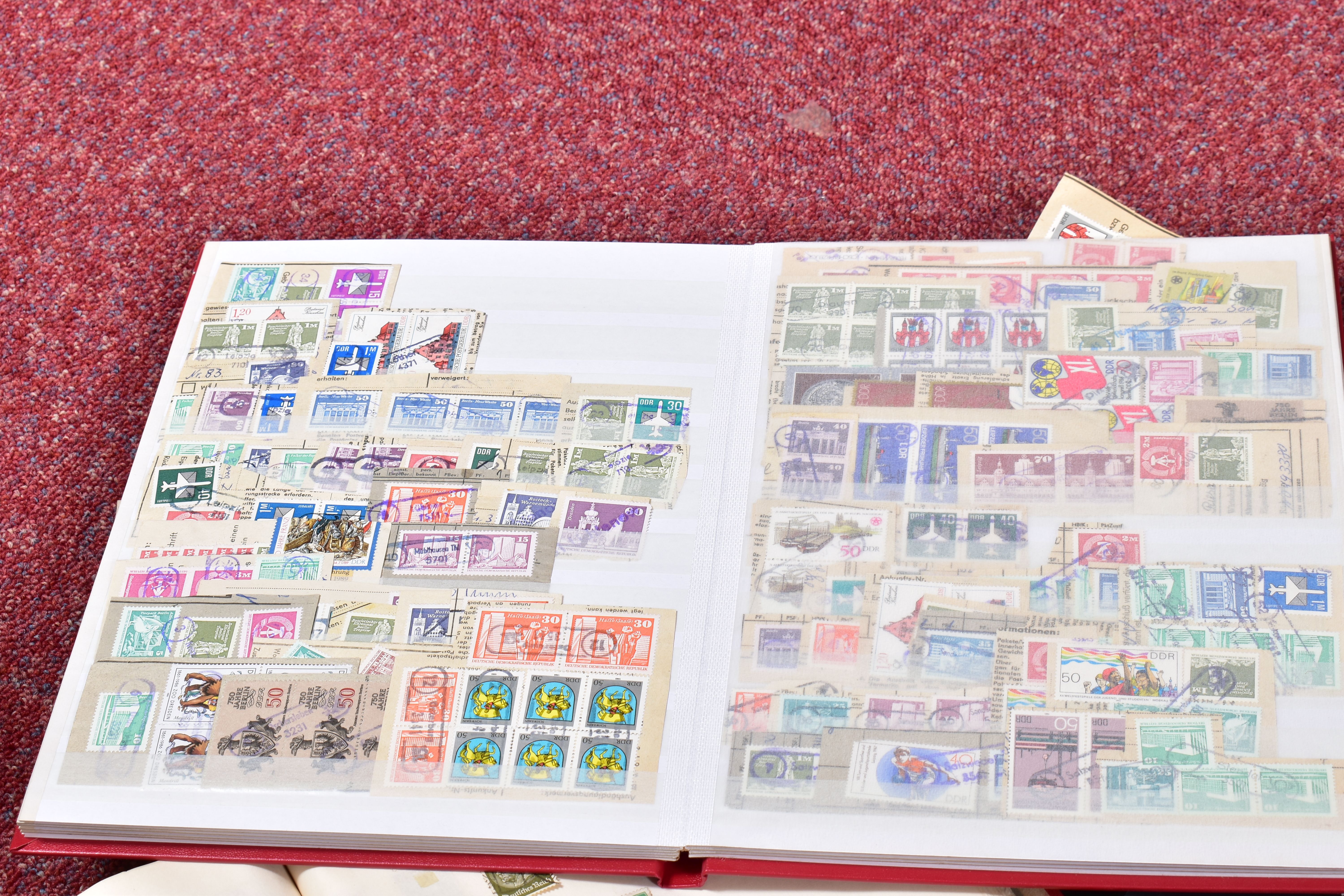 COLLECTION OF WESTERN EUROPEAN STAMPS, (emphasis on Germany ) from 1920s to 1970s, mainly used, - Image 9 of 12