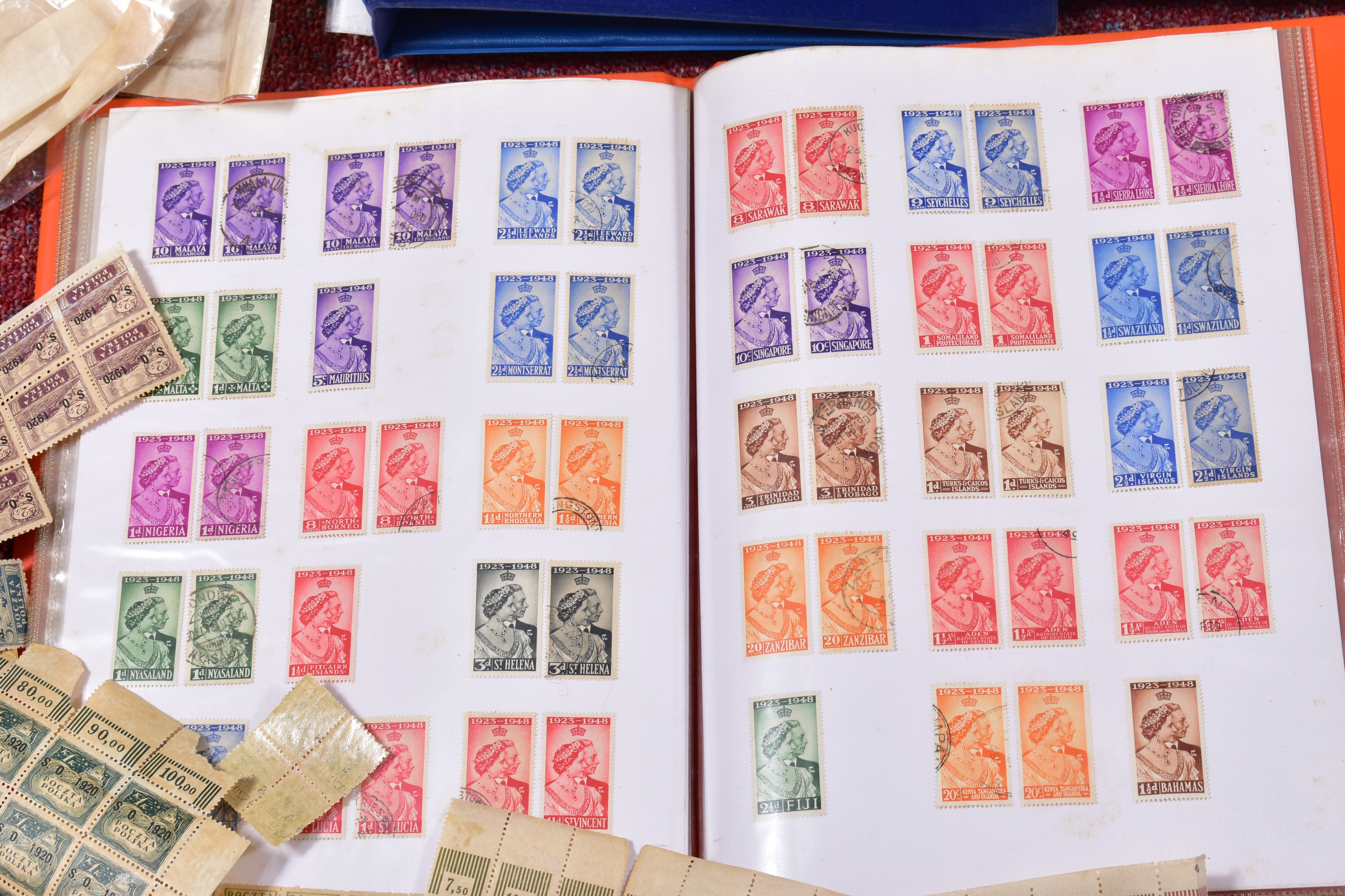 WORLDWIDE COLLECTION OF STAMPS IN A BOX, note a few commonwealth omnibus issues inc 1935 silver - Image 4 of 15