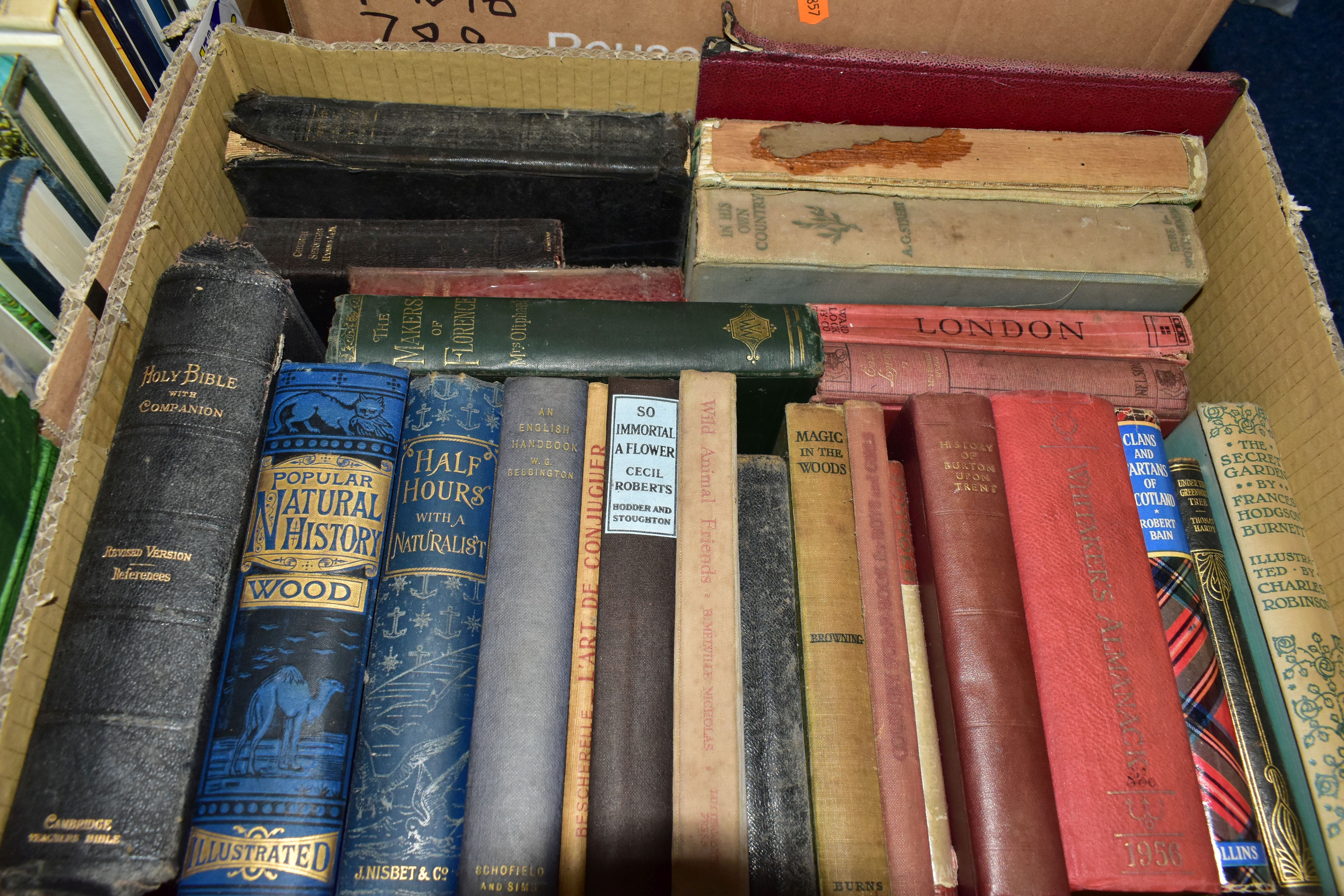 TEN BOXES OF BOOKS AND MAPS, approximately one hundred and twenty titles to include History of - Image 5 of 8