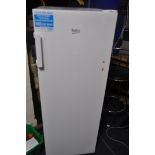 A BEKO FXFP3545W LADA FREEZER measuring width 55cm x depth 58cm x height 144cm (PAT pass and working