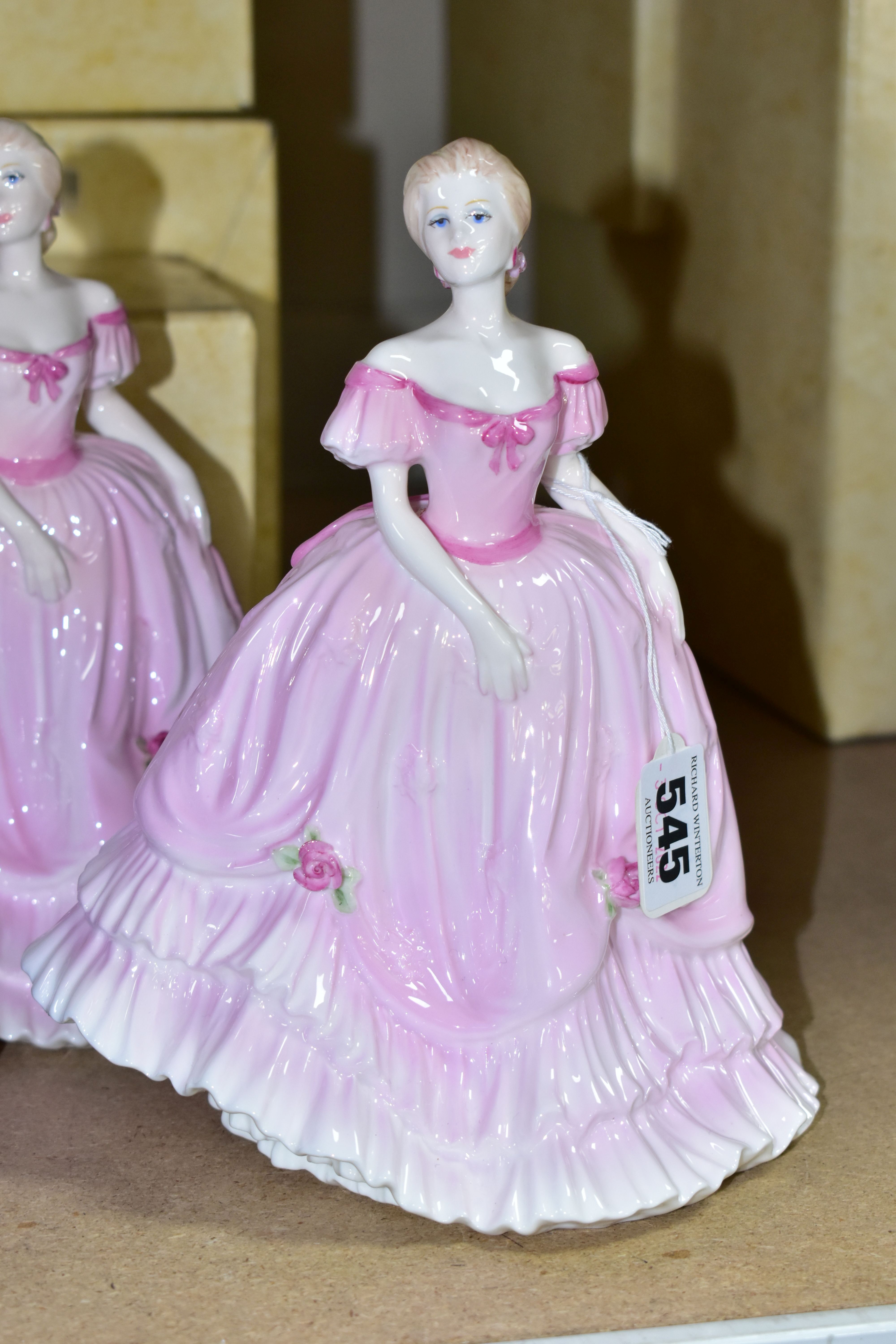 FIVE BOXED COALPORT AUSTRALIAN EXCLUSIVE FIGURINES, limited editions, comprising Margot 89/500, - Image 2 of 7