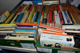 THREE BOXES OF ASSORTED PENGUIN PAPERBACK BOOKS, to include over one hundred classic novels,
