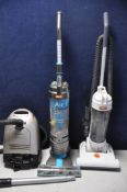 A VAX U87-MA-P VACUUM along with a vax U88-W1-B vacuum cleaner and a Electrolux ZCE2000 vacuum (