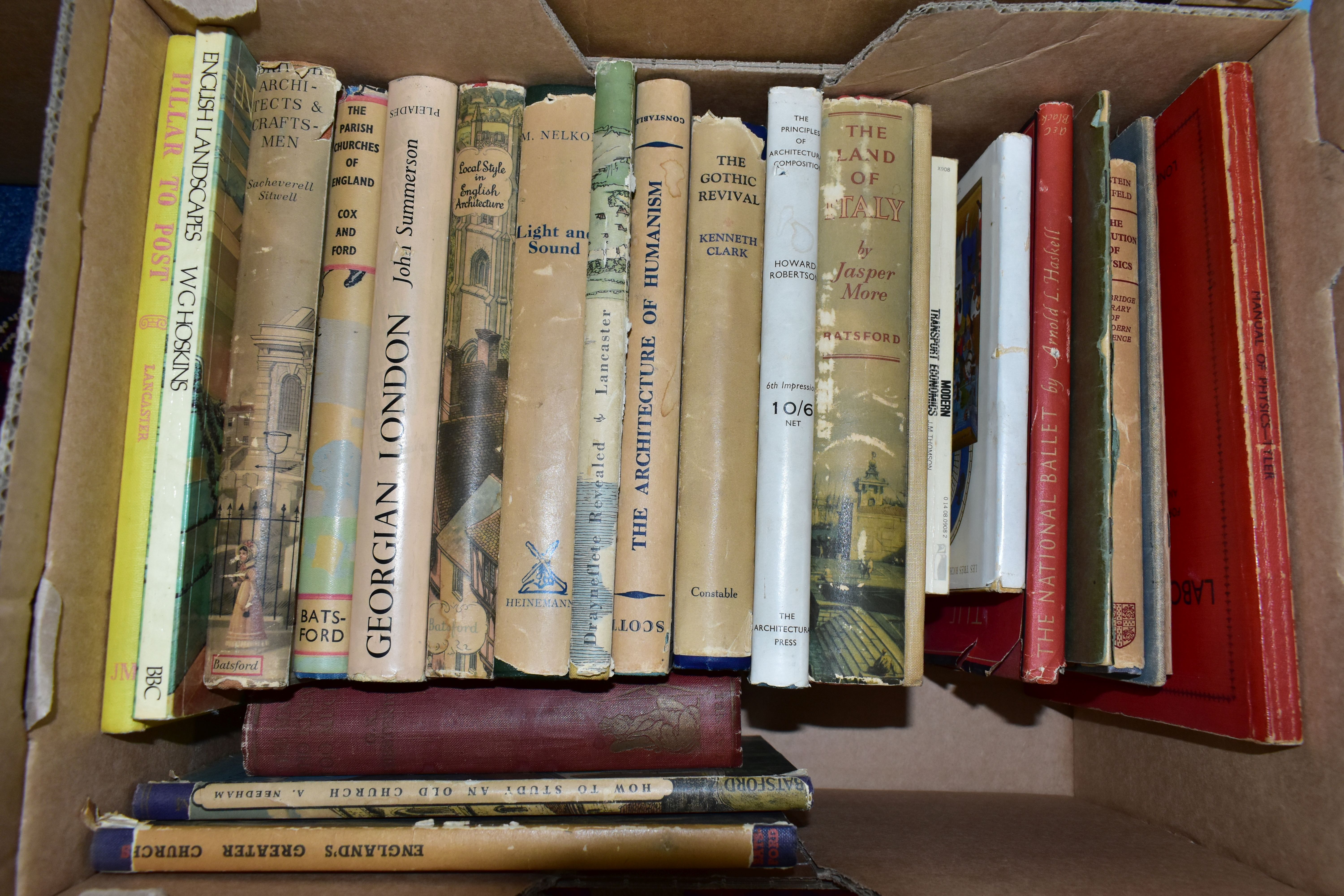 FIVE BOXES OF ANTIQUARIAN BOOKS, containing over 100 titles including four C.S. Lewis titles The - Image 3 of 6