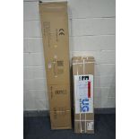 TWO BOXES OF BIG DUG METAL SHELVING UNITS, and a boxed milo shelving unit (3)