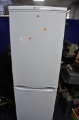 A HOTPOINT RFAA52P FRIDGE FREEZER measuring width 55cm x depth 58cm x height 174cm (PAT pass and