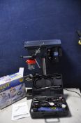 A POWERCRAFT BD501 PILLAR DRILL along with a Powercraft PBM-40F combi tool flex (both PAT pass and