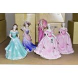 FIVE BOXED COALPORT AUSTRALIAN EXCLUSIVE FIGURINES, limited editions, comprising Joy 178/1000,