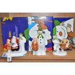 THREE BOXED COALPORT THE SNOWMAN CHARACTER FIGURES, comprising The Special Gift: Collector's