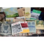 TRAVEL GUIDES, one box containing a large collection of early-mid 20th century travel guides to