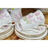 A ROYAL ALBERT 'FOR ALL SEASONS' PARKLAND PATTERN PART DINNER SET, comprising six small dishes (