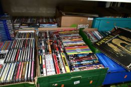 SEVEN BOXES OF CDS, DVDS AND L.P RECORDS to include approximately one hundred and eighty classical