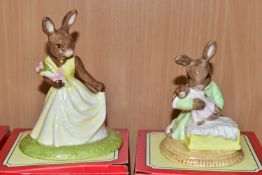 SEVEN BOXED ROYAL DOULTON BUNNYKINS FIGURES, comprising limited edition 'Mermaid Bunnykins' DB263,