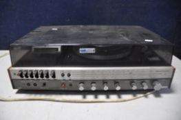A PANASONIC SG-1070L TURNTABLE with cassette recorder and FM tuner (UNTESTED)