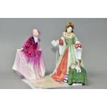 TWO ROYAL DOULTON FIGURINES, comprising Lady Jane Grey HN3680, limited edition 375/5000 with