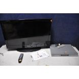A SAMSUNG LE32D403E2W 32in TV with remote along with a Panasonic DVD-S75 DVD player (both PAT pass