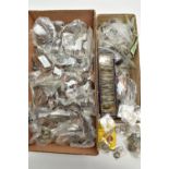 TWO HEAVY BOXES OF MAINLY UK COINAGE, to include over 900 grams of pre 1947 silver coins with a