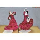 TWO COALPORT LIMITED EDITION FIGURINES FROM THE 'A PASSION FOR DANCE COLLECTION', comprising '