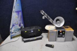 A COLLECTION OF ELECTRICAL ITEMS to include a Sony SA-PM21 mini hi-fi, Sony CFD-S33L portable cd/