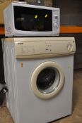 A HOOVER SV23 TUMBLE DRYER along with Cookworks MM720CWW microwave (both PAT pass and working) (2)