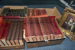 BOOKS - THE GREAT WAR, five boxes containing approximately sixty-five titles on The Great War