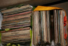 THREE BAGS CONTAINING OVER ONE HUNDRED AND FIFTY LPs AND 12in SINGLES including Octopus by Gemtle
