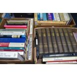 ART & ANTIQUE BOOKS, three boxes containing over sixty titles to include Macfall: Haldane, 'A