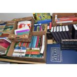 BOOKS, seven boxes and loose containing approximately 230 miscellaneous titles in hardback and