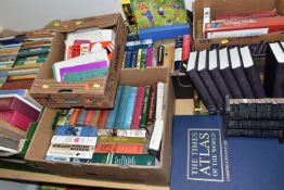 BOOKS, seven boxes and loose containing approximately 230 miscellaneous titles in hardback and