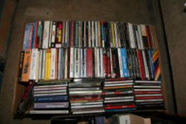 TWO TRAYS CONTAINING APPROX ONE HUNDRED AND FIFTY CDs AND CD BOXSETS including Petula Clark,