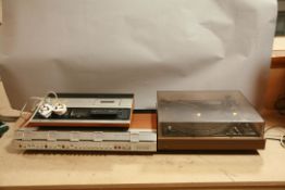 A BANG AND OLUFSEN BEOMASTER 4400, a Beocord 1900 and a Dual 522 Turntable ( all PAT fail due to