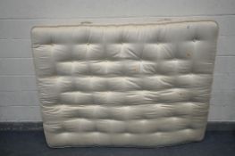 A VISPRING 5FT POCKET SPRUNG MATTRESS (condition - needs cleaning)