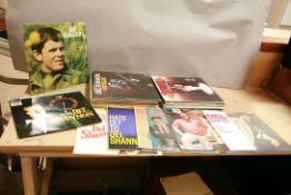 A COLLECTION OF THIRTY FIVE LPs BY DEL SHANNON most of which are signed by the artist these