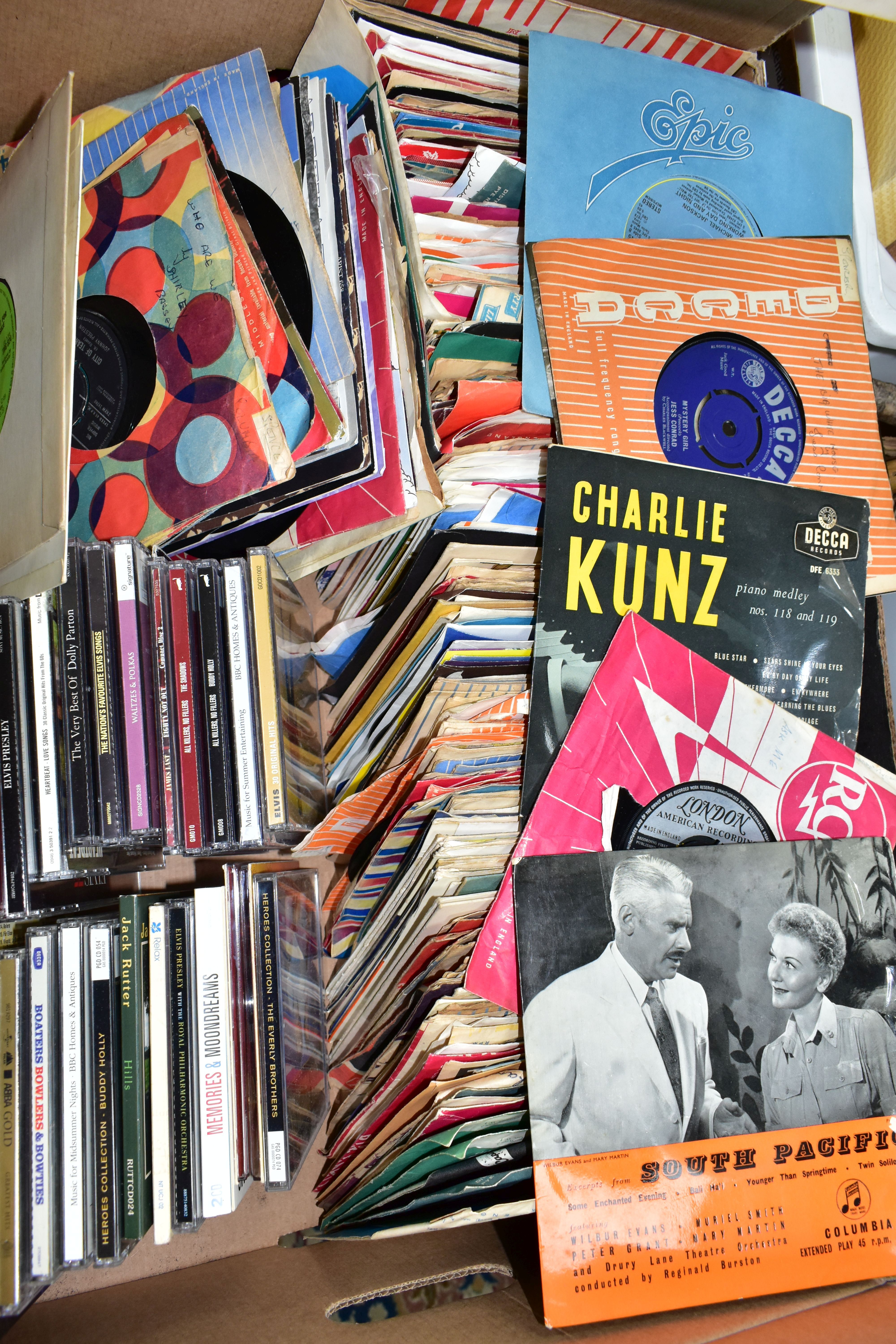 A COLLECTION OF ASSORTED 1950-1970'S L.PS AND 45RPM RECORDS, to include over forty LP records by - Image 2 of 4