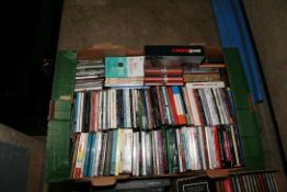 THREE TRAYS CONTAINING OVER TWO HUNDRED CDs AND CD BOXSETS including Boyzone, Lulu, Dusty