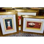 ADAM BARSBY (BRITISH 1969) THREE SIGNED LIMITED EDITION FRAMED PRINTS, comprising 'Enchanted