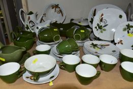 A MIDWINTER STYLECRAFT 'RIVERSIDE' PART DINNER SERVICE, to include tea and coffee cups and