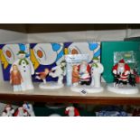 THREE BOXED COALPORT THE SNOWMAN CHARACTER FIGURES, comprising The Adventure Begins, The Special