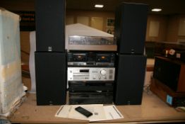A COMPONANT HI FI consisting of a pair of Celestion DL8 speakers, a pair of DL6 speakers, a pair