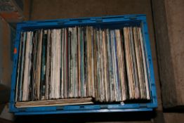 A TRAY CONTAINING APPROX ONE HUNDRED AND SIXTY LPs AND 12in SINGLES including The Shirelles, Adam