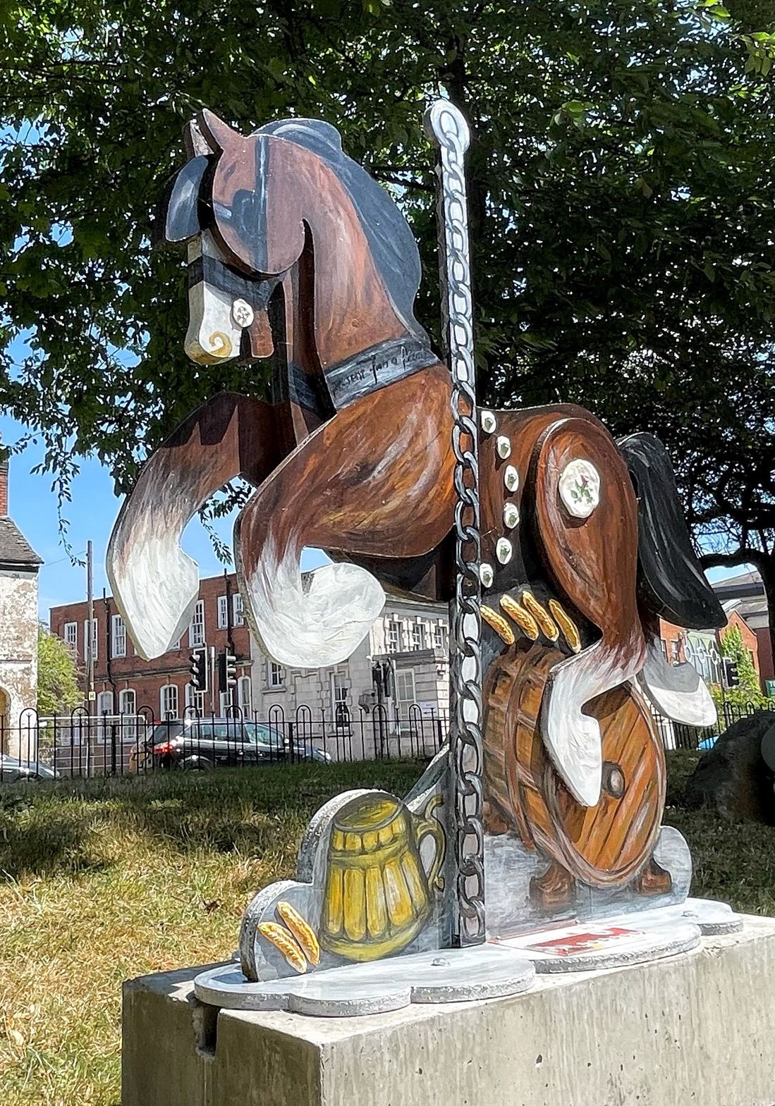 Shire Horse, Designed by Joanna Dawidowska, Sponsored by The National Brewery Centre