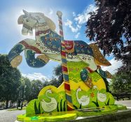 A Regal Visitor, Designed by Rachael and Phillippa Corcutt, Sponsored by Cosy Foundation