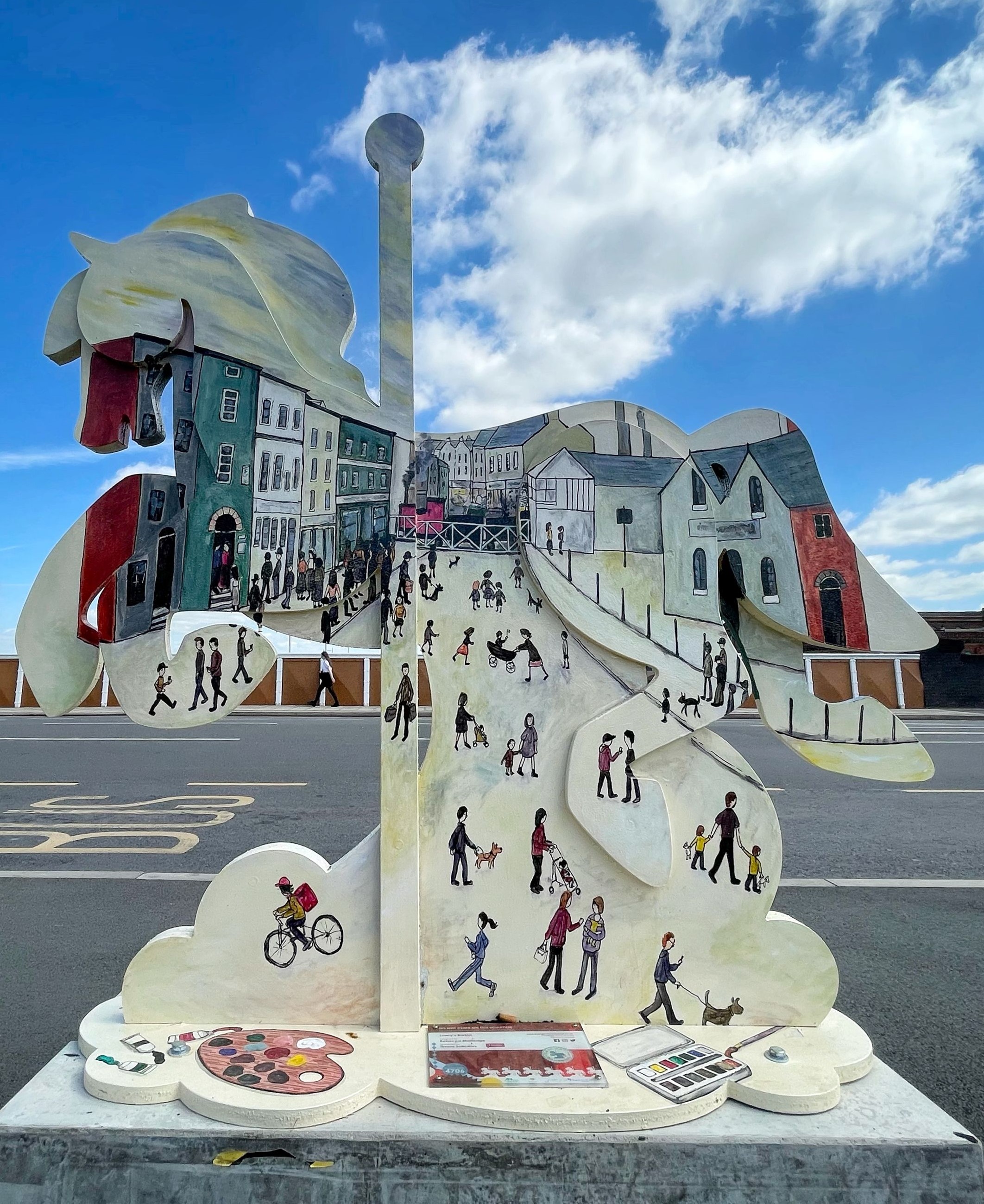 Lowry's Bridge, Designed by Rebecca Morledge, Sponsored by Timms Solicitors