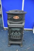A PROVENCE GAS HEATER with coal window gas not included (UNTESTED)