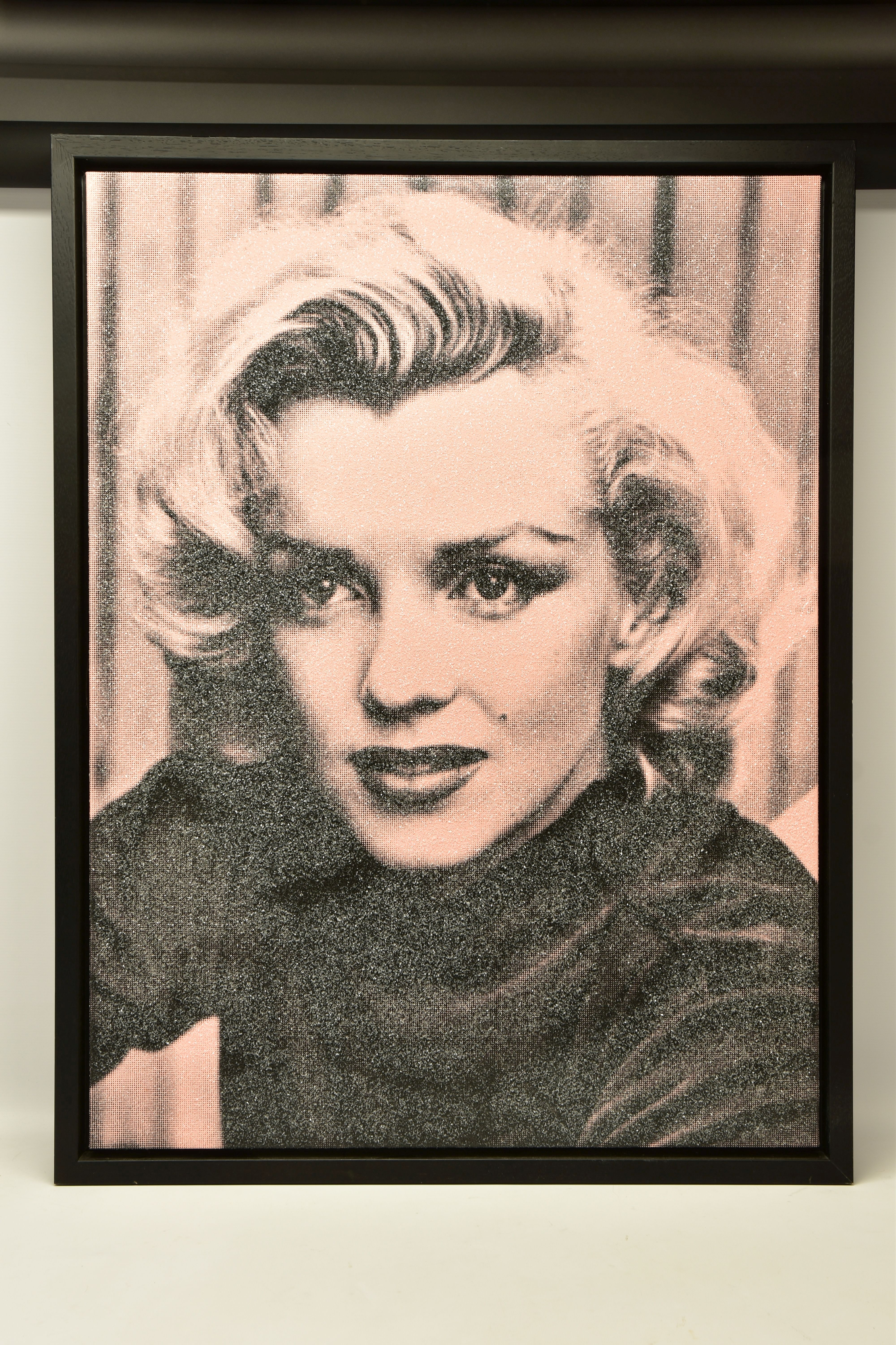 NUALA MULLIGAN (BRITISH CONTEMPORARY) 'DIAMONDS ARE A GIRLS BEST FRIEND', a portrait of Marilyn