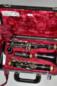 A YAMAHA 26II CLARINET in carry case, all parts appear to be present (1)