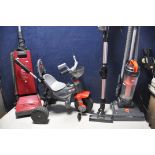 A HOOVER U2798 VACUUM CLEANER along with a Goodmans 300636 upright vacuum cleaner, Tower cordless