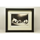 DOUG HYDE (BRITISH 1972) 'CLOSE TO YOU', a signed limited edition print depicting a cat and a dog