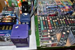 A COLLECTION OF ASSORTED DOCTOR WHO TOYS, DVDS, VIDEOS AND EPHEMERA, to include three Character