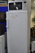 A BEKO LX5095W TALL FRIDGE measuring width 54cm x depth 58cm x height 144cm (PAT pass and